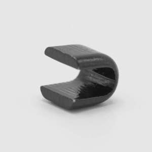 Stopper Øvre 9mm Sort YKK Glidelås 100stk