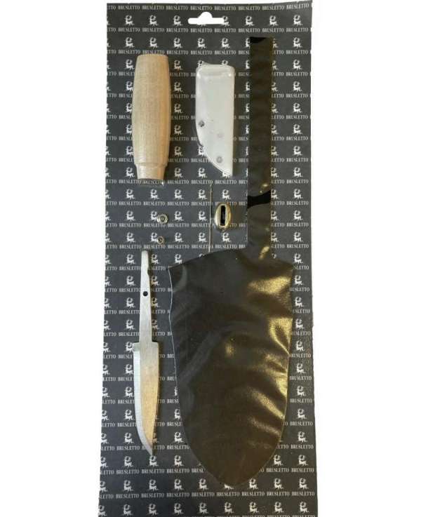 Byggesett Brusletto Skarvet Kniv