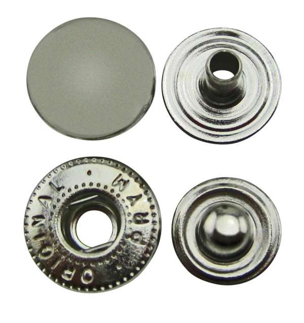 Trykknapper 10,5mm 100sett 400deler