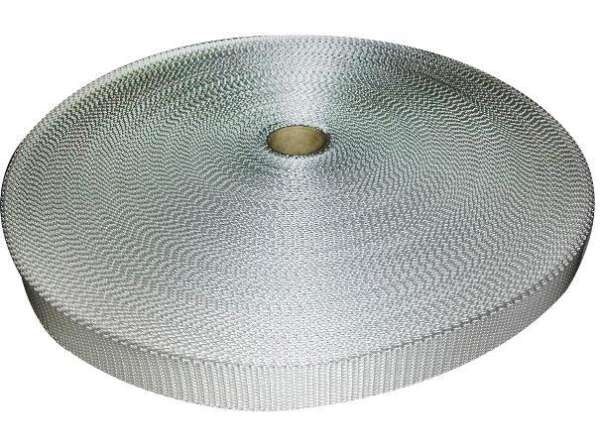 Bånd PP 50mm UV -webbing polypropylene HVIT 50m