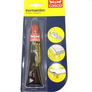Kontaktlim Casco 40ml - Gummi Lær Plast Metall Tre Glass Papp mm