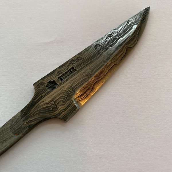 Knivblad Damask Tirpitz 80mm Gammelsæter