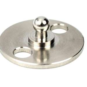 LOXX Underdel Rund Plate Rustfri