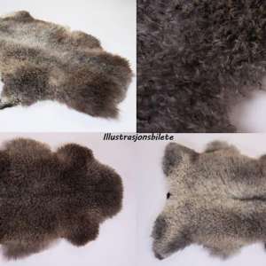 Eksklusivt Norsk Saueskinn - pelssau 100-110cm