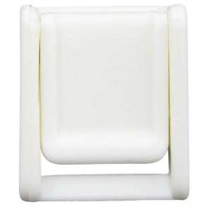 Klemspenne 20mm plast Hvit