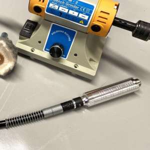 Håndtak med chuck til Flexikabel for Trym5 Poleringsmaskin