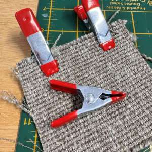 Klemme - liten & kraftig klype til håndarbeid