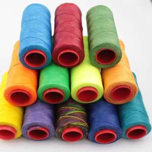 Vokset Tråd 1mm Kraftig Flettet Kunstoff 100gr