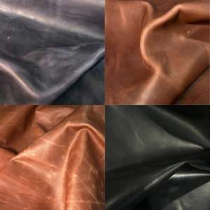 Side Rustikk Pull-Up Vokset Lær 2,0-2,4mm pr kv.fot