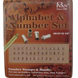 Bokstaver & Tall til skinn 3mm 8137-10