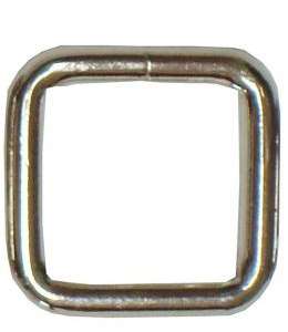 Firkant Ring Sveiset 25x25 mm pr stk