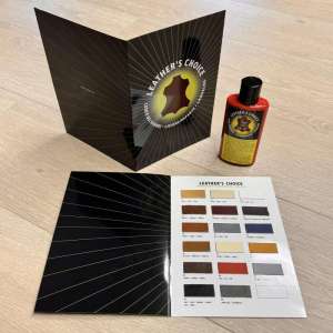 Dekkfarge 1000ml Skinn Møbel & Bil - Velg farge