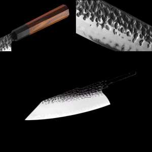 Kiritsuke 7" 182mm AUS10 laminert med 430 stål Knivblad