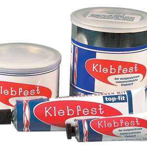 Klebfest - Limer lær tre gummi metall tekstil mm 30gr