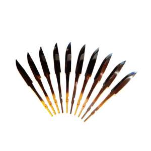 Knivblad L95 Karbonstål - 10pk