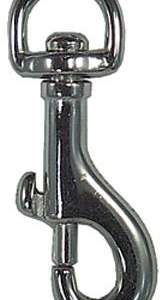 Karabinkrok nr 5 Nikkel 60x13mm