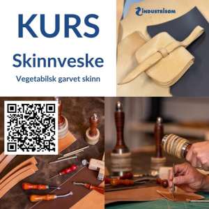 Kurs Håndlaget Skinnveske 08.November 2025