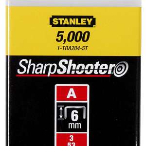 Stifter lite duty 6mm 1000stk type A (7) Stanley