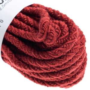 Møbelsnor rød matt 12,5m