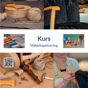 Kurs Møbeltapetsering 08. NOVEMBER 2025