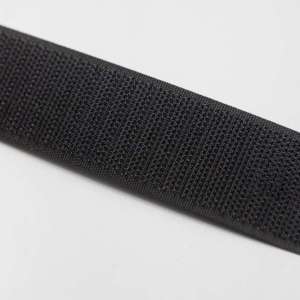 Borrelås 50mm Sort Krok 3meter