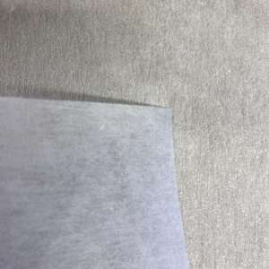 Fliselin Hvit Ensidig 90cm pr. meter