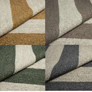 Barnum Stripe - Retro Boucle Møbelstoff