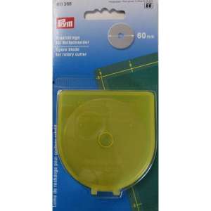 Ekstra blad til rullekniv 60mm (Jumbo Prym)
