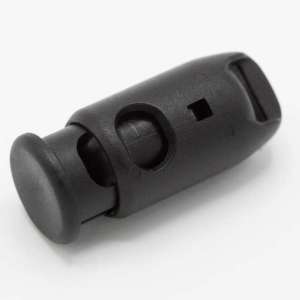 Snørelås i plast 25mm - Stopper for 4mm line