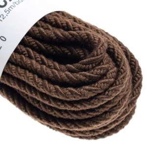 Møbelsnor brun matt 12,5m