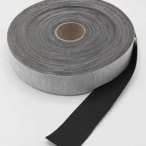 Kantebånd til kalesje i skai 30mm RULL/40M SORT