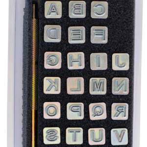 Bokstaver til skinn 7mm Alfabet 4909