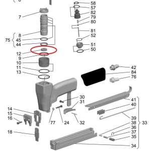 Bumper Demper 149053 pos12 JK20 til Proff Krampepistol Josef Kihlberg