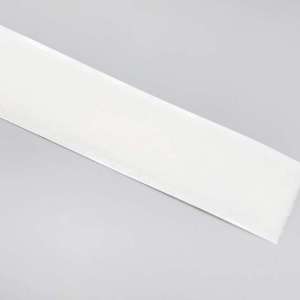 Borrelås 20mm Hvit Løkke med lim 3meter