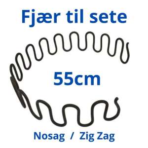 Nosag fjær 55cm 3.8mm setekvalitet sofa stol