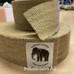 Gjordebånd Jute 70mm Elefant Sadelgjord 5 meter