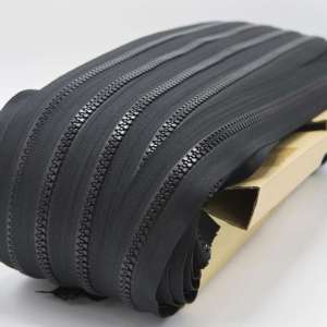 Glidelås 9mm YKK Metervare SORT