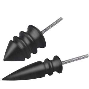 Kantpolerer No3 No4 Spindel for skinn - Premium Sandeltre 2pk