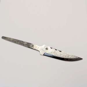 Knivblad Råsmidd med mønster 90mm Gammelsæter