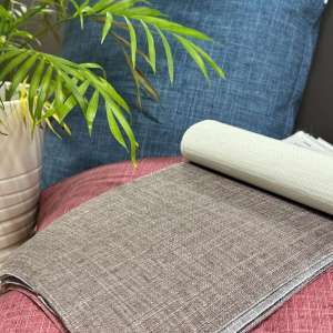 Pulse Taupe - møbel & putestoff metervare