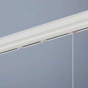 Snor til Liftgardin Proff Hvit 1mm - metervare