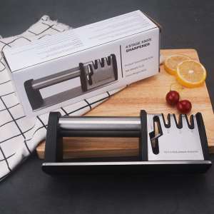 Kniv og saksesliper 4i1