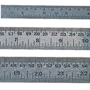 Linjal av stål 15cm