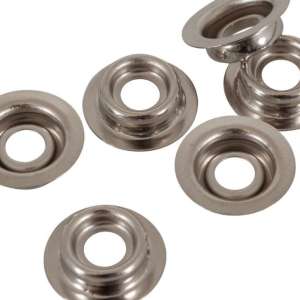 Trykknapp 15,5mm Auto Del 3 Stud-Kule nikkel 1000stk