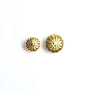 Møbelspiker Blomst Messing Z548 Ø11mm 1000stk