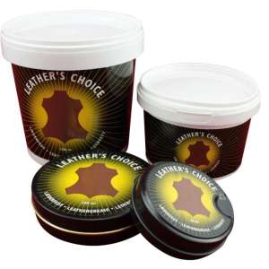 Lærfett med svart farge 200ml Leathers Choice