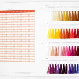 Fargekart Amann Serafil 8-80 Premium Sytråd