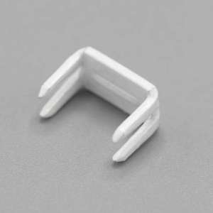 Stopper Nede 9mm Hvit YKK Glidelås 10stk