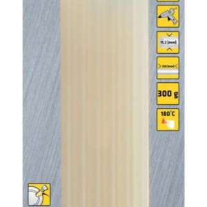 Smeltelim Klar 11,2x250mm 12pk (25/50) Limstift for limpistol