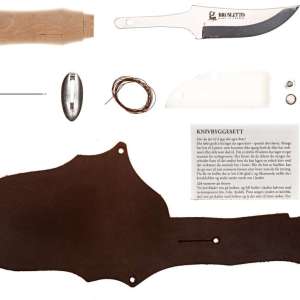 Byggesett Falken kniv Brusletto